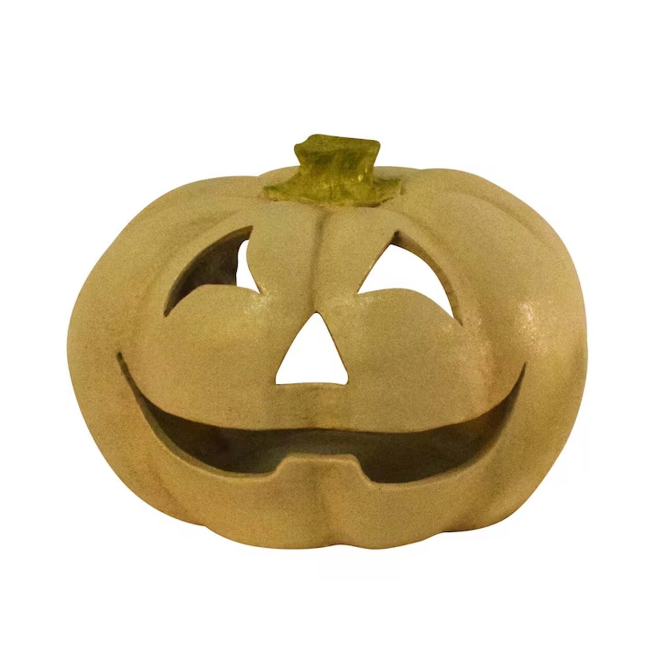 10.5 Inch Tabletop Jack O Lantern Halloween Light Orange Pumpkin Decor